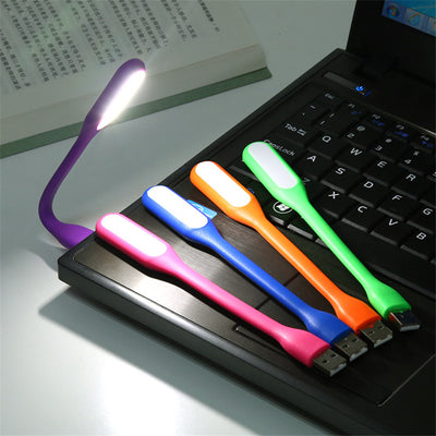 Mini Flexible USB Power Bank LED Handheld Table Light