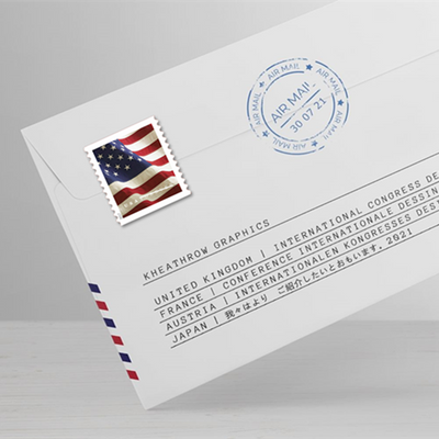 USPS FOREVER® STAMPS US Flag, Coil of 100 Postage Stamps (2017)