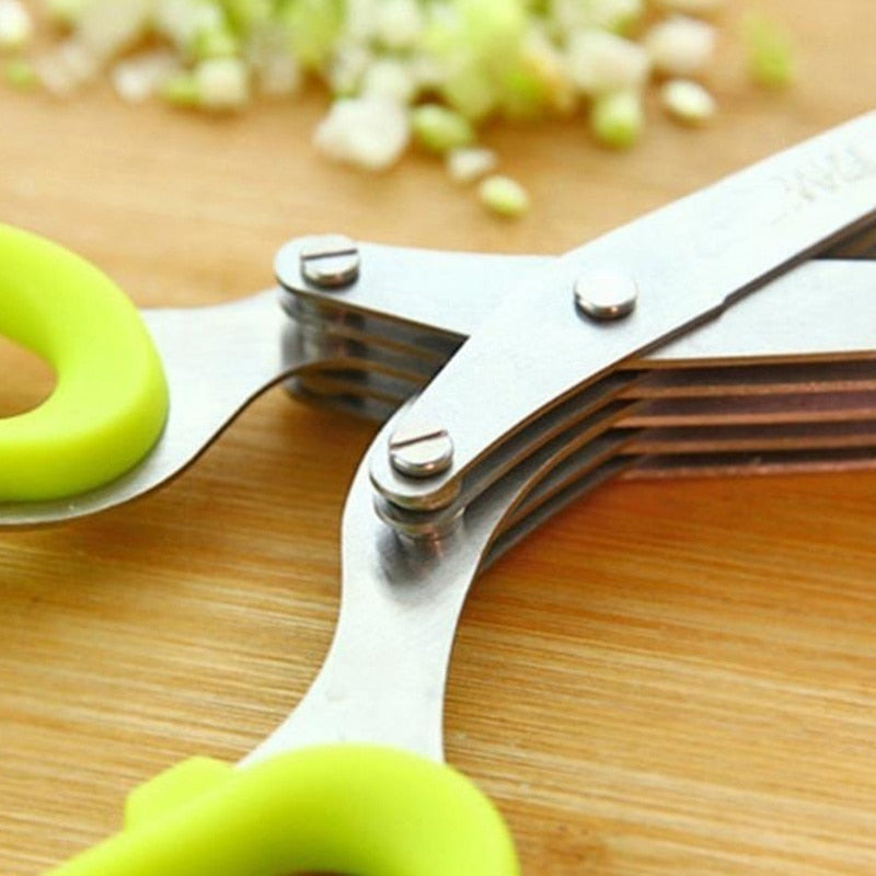 Stainless Steel Multi-Blade Kitchen Scissors
