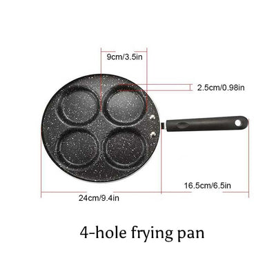4 hole fry pan