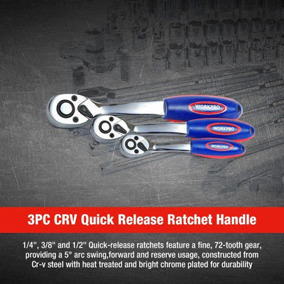 Professional Car Repair Ratchet Wrench Socket Tool Set