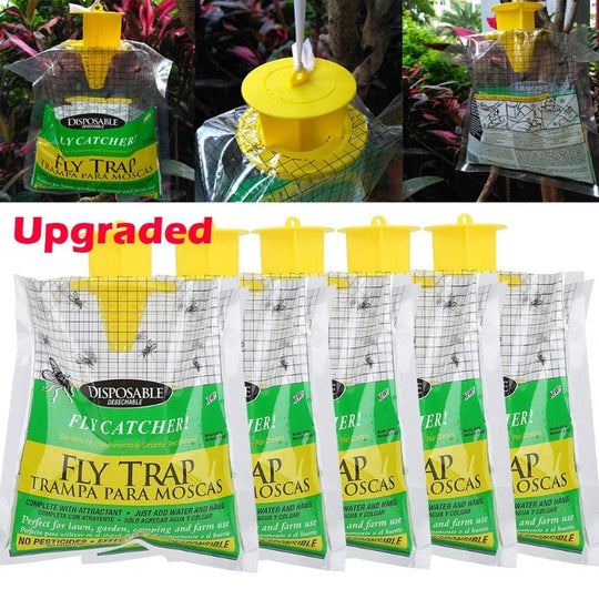 Multi-Pack 100% Guaranteed Fly & Mosquito Outdoor Trap
