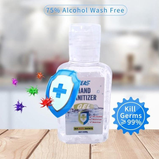 10 Pack 1oz Travel Size Antibacterial Disinfection Quick-Dry Gel Hand Sanitizer