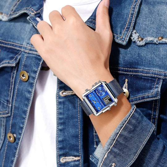 Men's Quartz Waterproof Digital Sports Watch