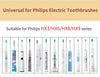 20 Pack: Replacement Toothbrush Heads Compatible with Philips Sonicare