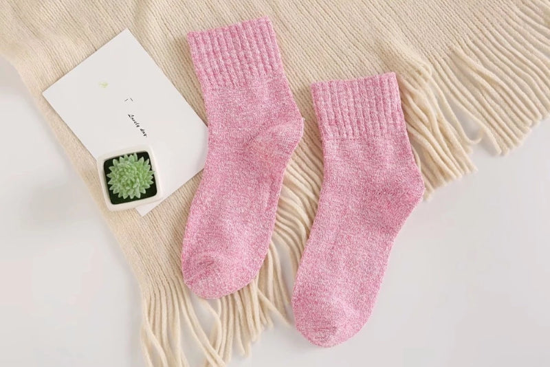 Women's Solid Wool Socks