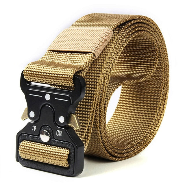 Men's Tactical Multi Function Combat Survival Belt