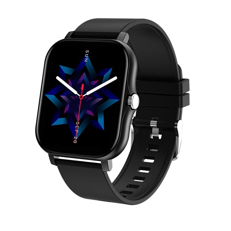 Smart Watch 1.69" Color Screen Full Touch Fitness Tracker Compatible with Android and iOS