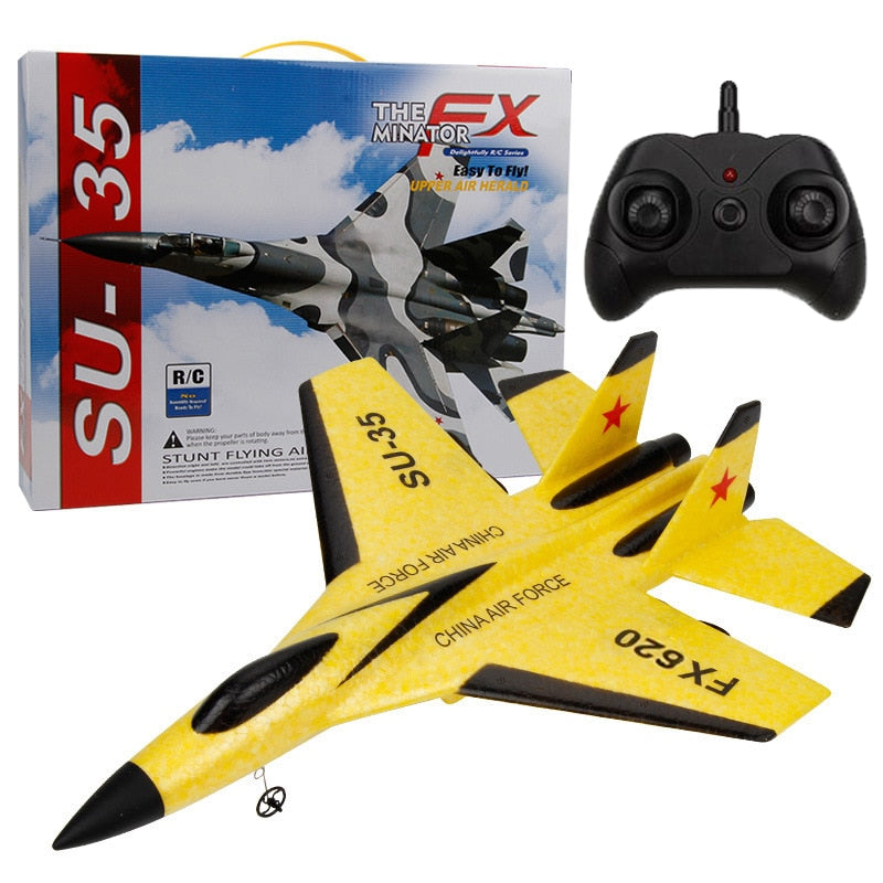 Remote Control SU-35 Glider Plane - #1 Tiktok Toy