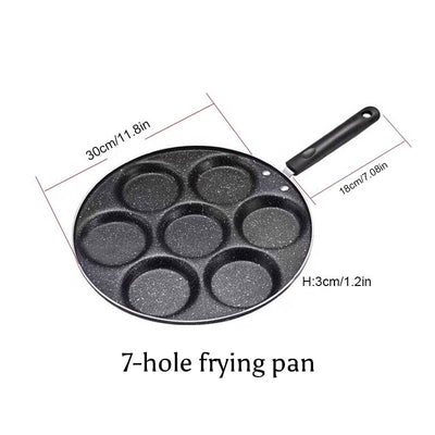 7 hole fry pan