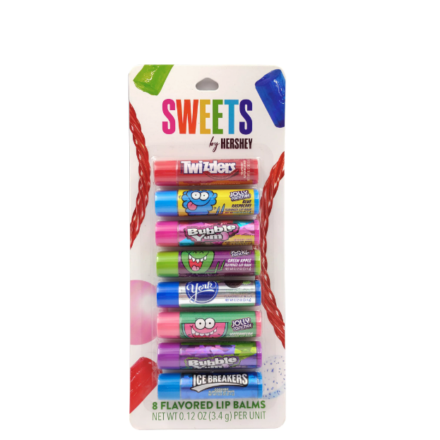 8 Pack Sweets by Hershey Lip Balm