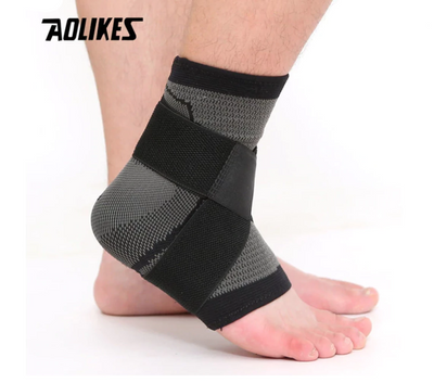 Elastic Adjustable Nylon Ankle Support Strap Brace
