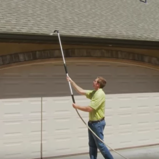 Orbit 2.0 Pro-Telescoping Gutter Cleaning & Pressure-Washer Wand