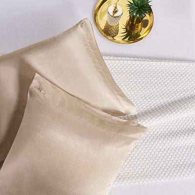  2 Pack Satin Silk Pillowcases for Hair and Skin