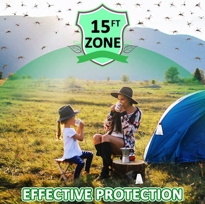 12 Pack Mosquito Repellent, Keep Mosquito Away for Outdoor Patio Home Travel Camping Yard, Powerful Mosquito Barrier