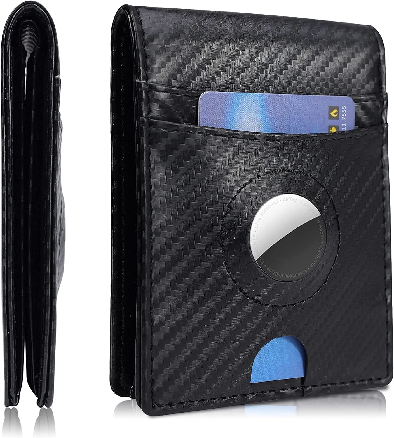 LCG Air Tag* Wallet Slim Bifold Mens Wallet