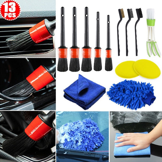 13 Piece Detailing Brush Set