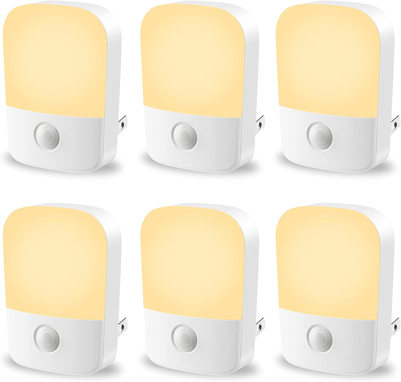  Bright Night Light with Dusk to Dawn Sensor 2 Pack