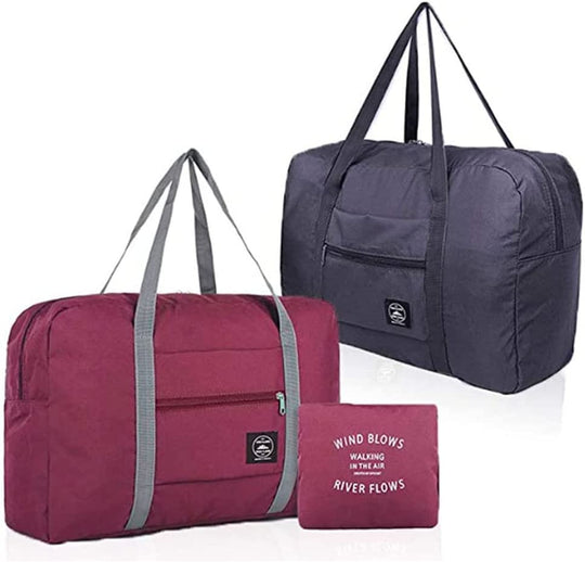 Foldable Travel Duffel Bag (2 Pack)