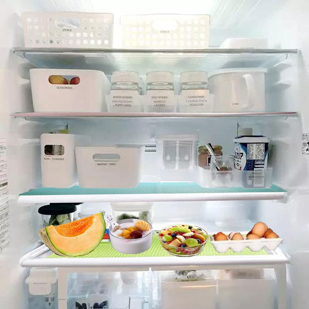 9 Pcs Refrigerator Mat Food-Grade EVA Fridge Liners