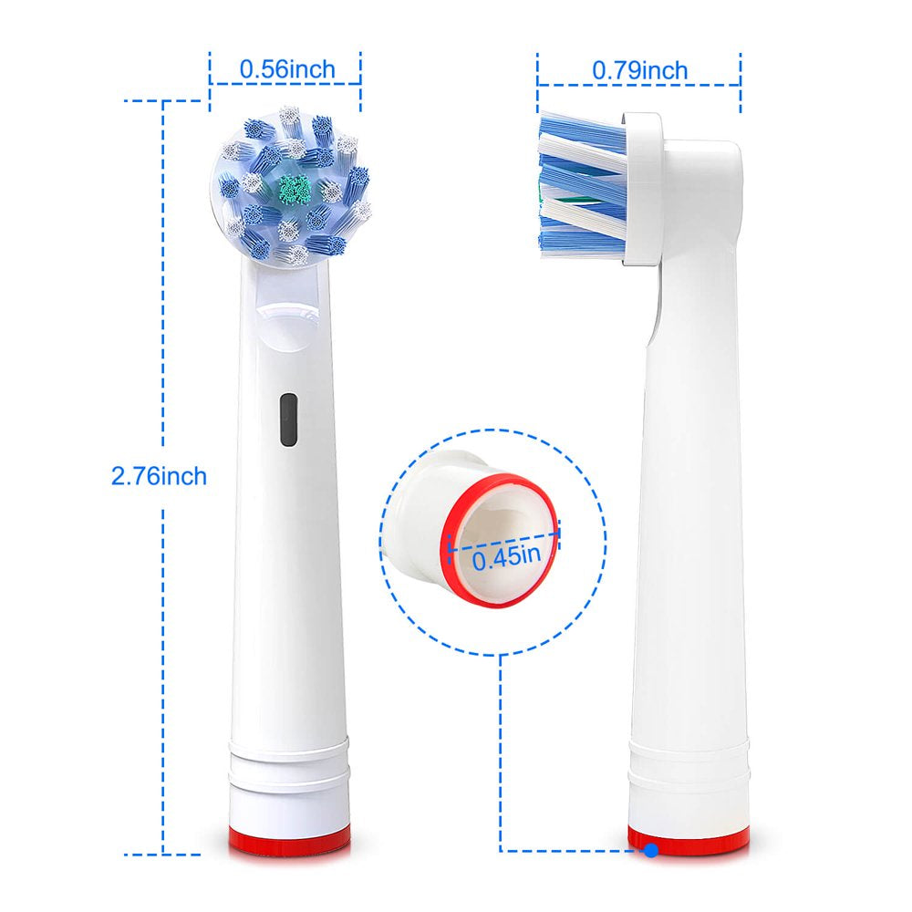 16 Pack of Electric Toothbrush Replacement Heads Compatible with Oral B
