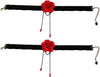  2PCS Rose Flower Choker