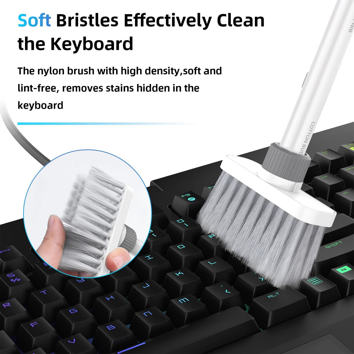 5 in 1 Multifunction Computer Keyboard Cleaning Tools 