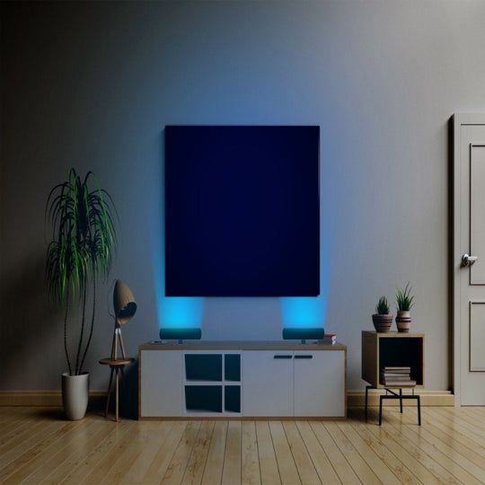 2 Pack LED Multi-Color Light Bar with Multi-Position Base & Remote