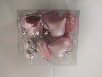  24Pcs Heart Valentine's Ornaments 