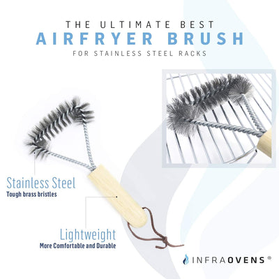 Grill Brush Stainless Steel  - 8 inch