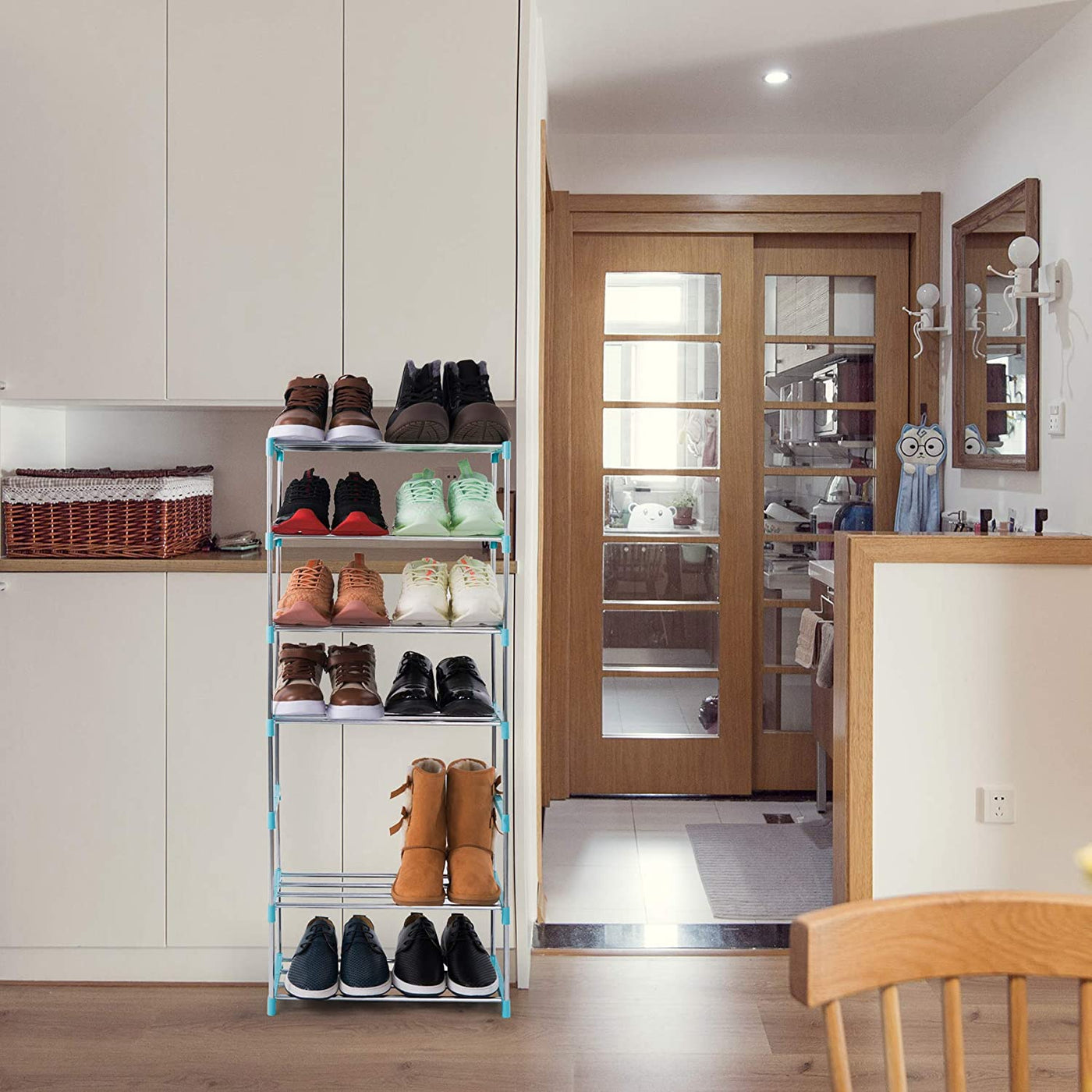 3-Tier Stackable Small Shoe Rack