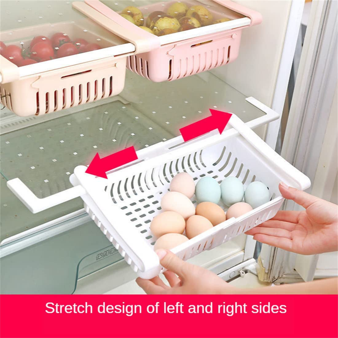 Adjustable Drawer for Fridge