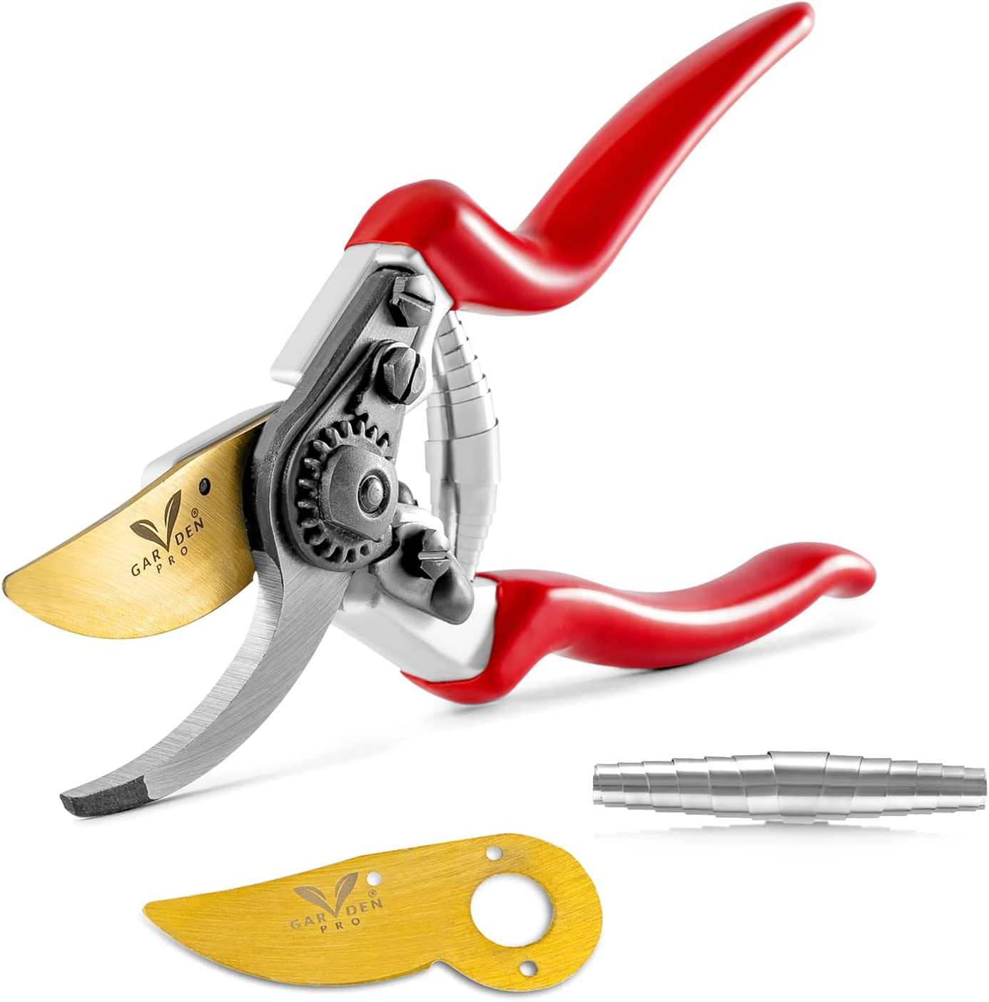 2 PK - Professional Titanium Pruning Shears 