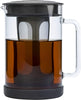 Cold Brew Iced Coffee Maker with Durable Glass Pitcher and Airtight Lid, Dishwasher Safe, Perfect 6 Cup Size, 1.6 Qt