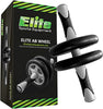  Ab Roller Wheel - Gym & At Home Ab Workout Equipment with 2 Wheels to Exercise Core Abdominal Muscles 