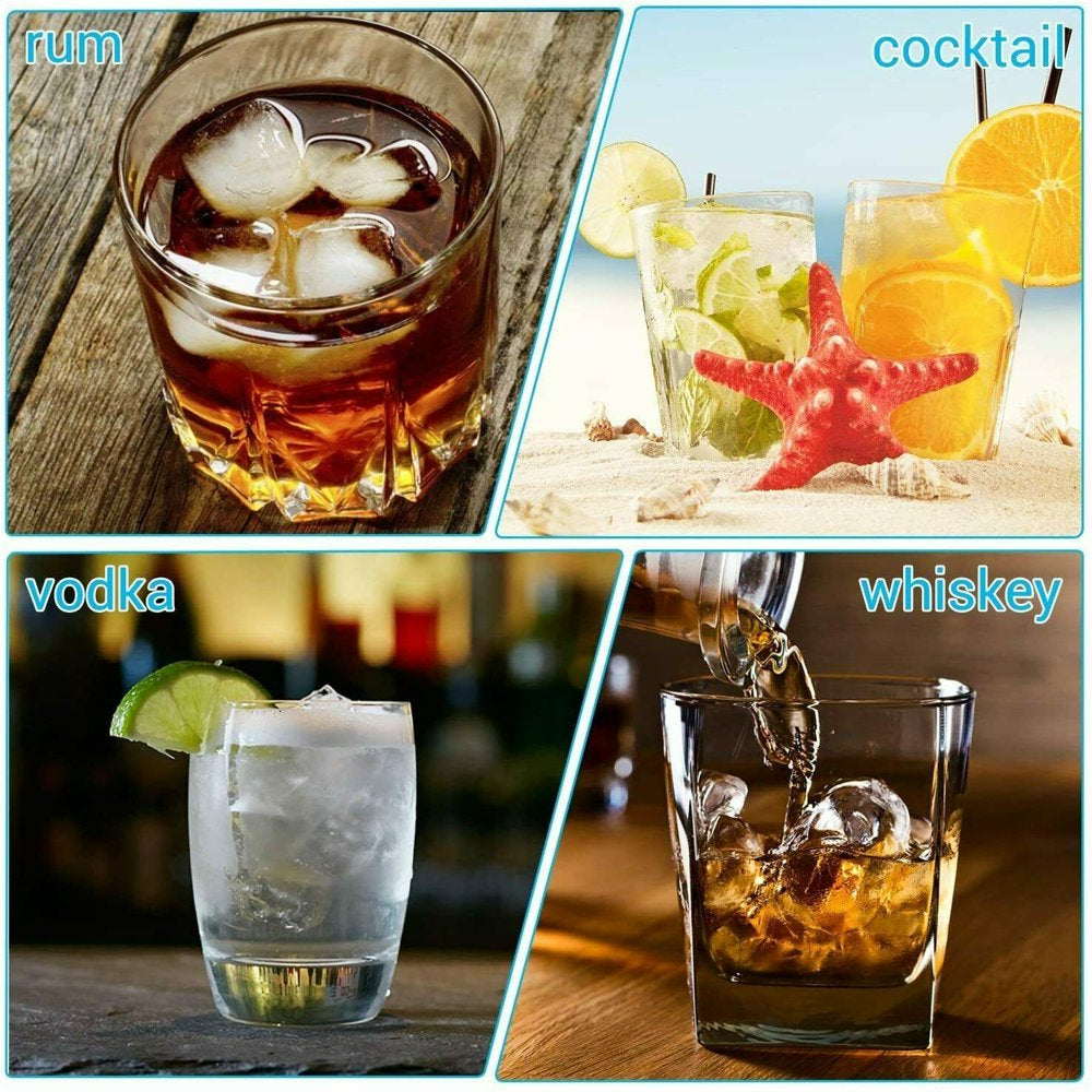 Silicone 3D Diamond ICE Cube Tray Maker Mold Whiskey Cocktails - New