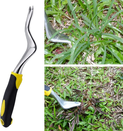  1 Pcs Aluminium Alloy Garden Weed Puller Tool