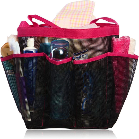  8 Pockets Quick Dry Hanging Toiletry Tote Bag 