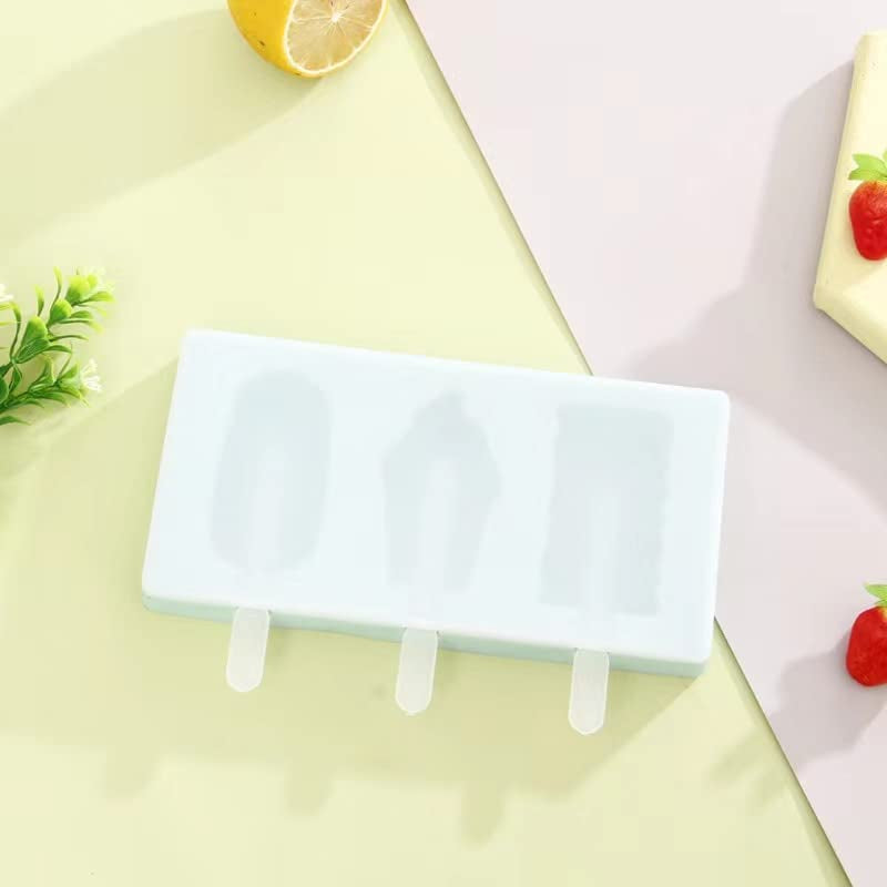 Silicone popsicle ice cream mold