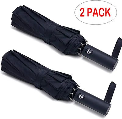 Travel Compact Umbrellas - Windproof Lightweight Automatic Strong and Portable