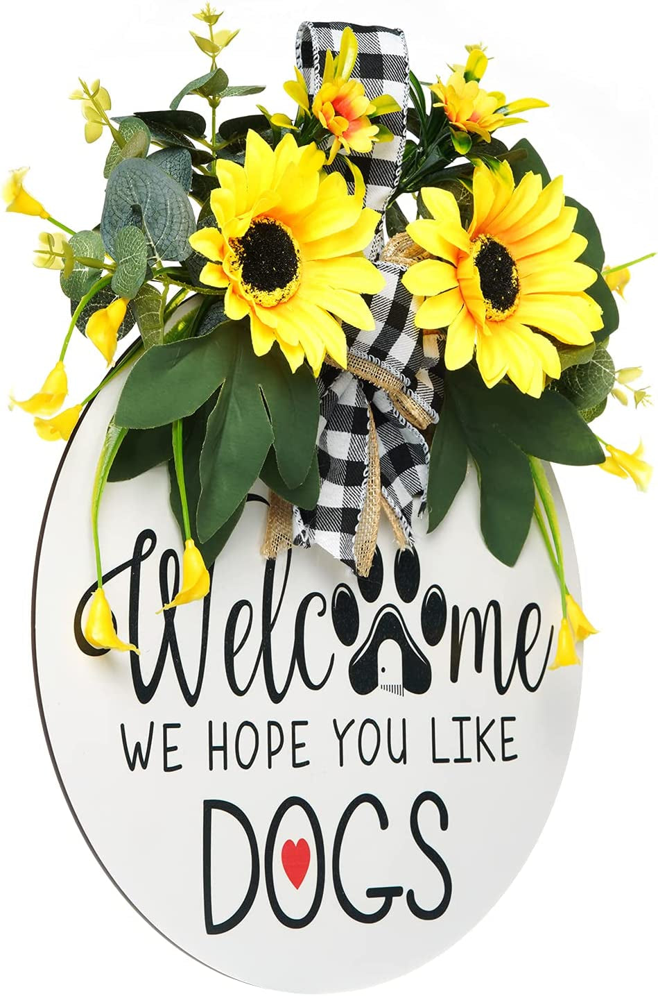 Welcome Sign wreath 