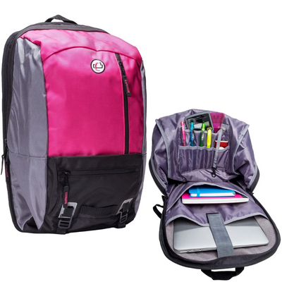 Case-It The Classic Laptop Backpack Fits 13 Inch and Some 15 Inch Laptops