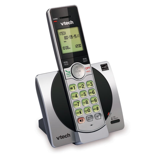 6.0 Expandable Cordless Phone with Call Block, CS6919 (Silver & Black)
