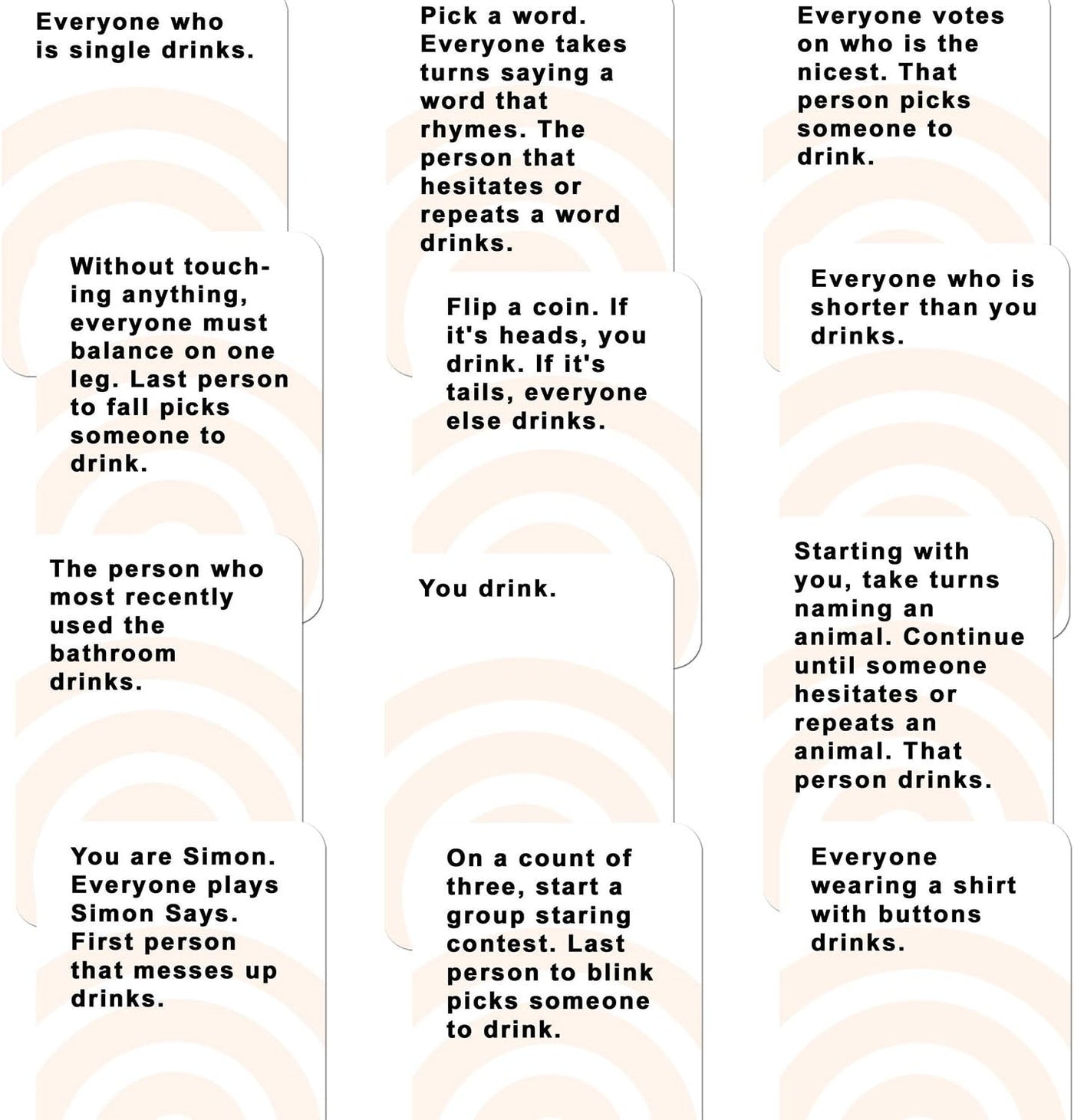 These Cards Will Get You Drunk 