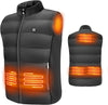 Heated Vest for Men or Women USB Charging Electric Heating Coat, Washable Heated Jacket for Skiing Fishing (No Power Bank)