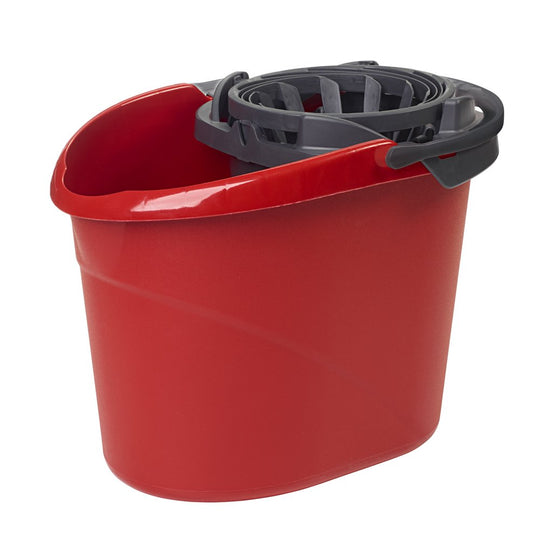  Quickwring Bucket, 2.5 Gallon Mop Bucket with Wringer