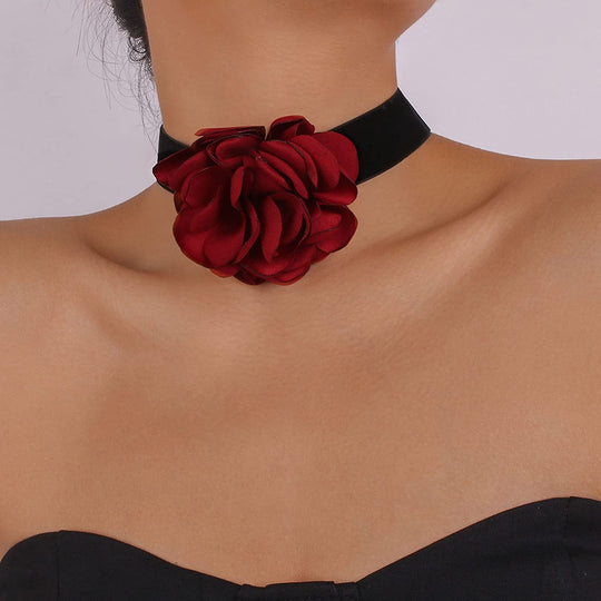 Rose Choker  for Women 