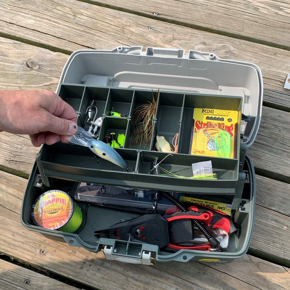 One-Tray Tackle Box, Bait Storage, Extending Cantilever-Tray Design ...