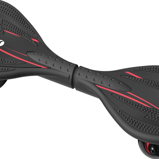 Razor Black Label Ripstik Ripster Caster Board Classic - 2 Wheel Pivoting Skateboard with 360-Degree Casters, for Kids, Teens, and Adults