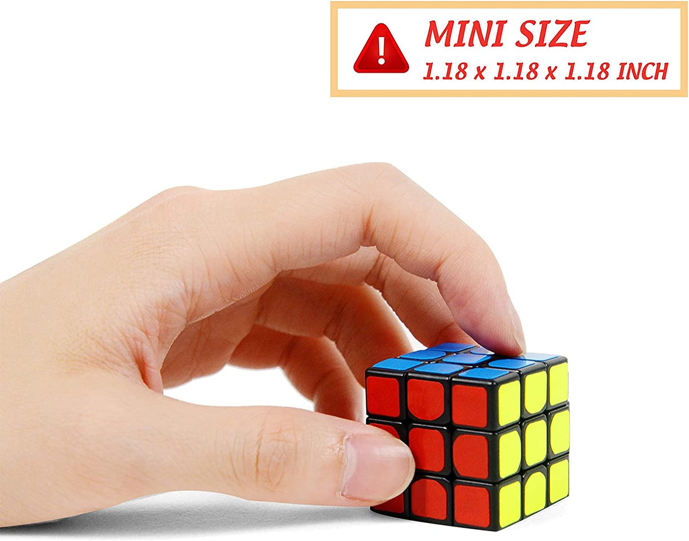 24 Pack Classroom Gifts, Mini Cubes Set Party Favors Cube Puzzle, Puzzle Cube Eco-Friendly Safe Material with Vivid Colors